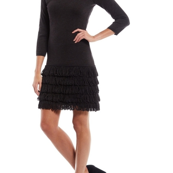 Calvin Klein, XL, Black Sweater dress - Picture 2 of 2